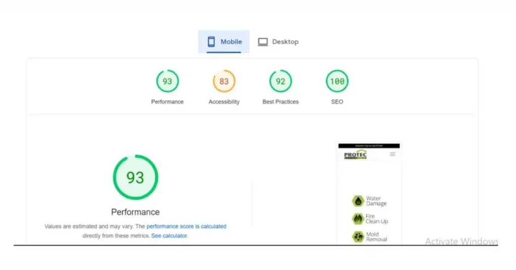 Page Speed Optimization